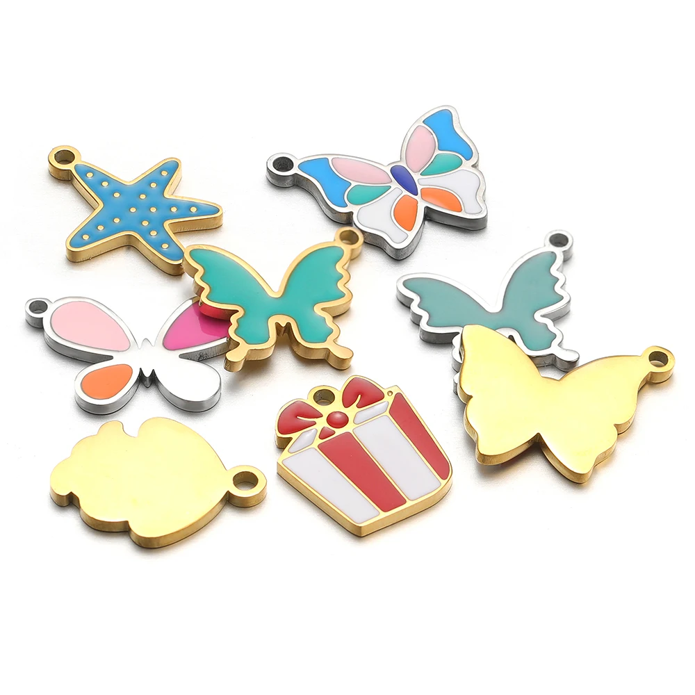 Jewelry Making 4 Year Old - 5 pçs de aço inoxidável estrela