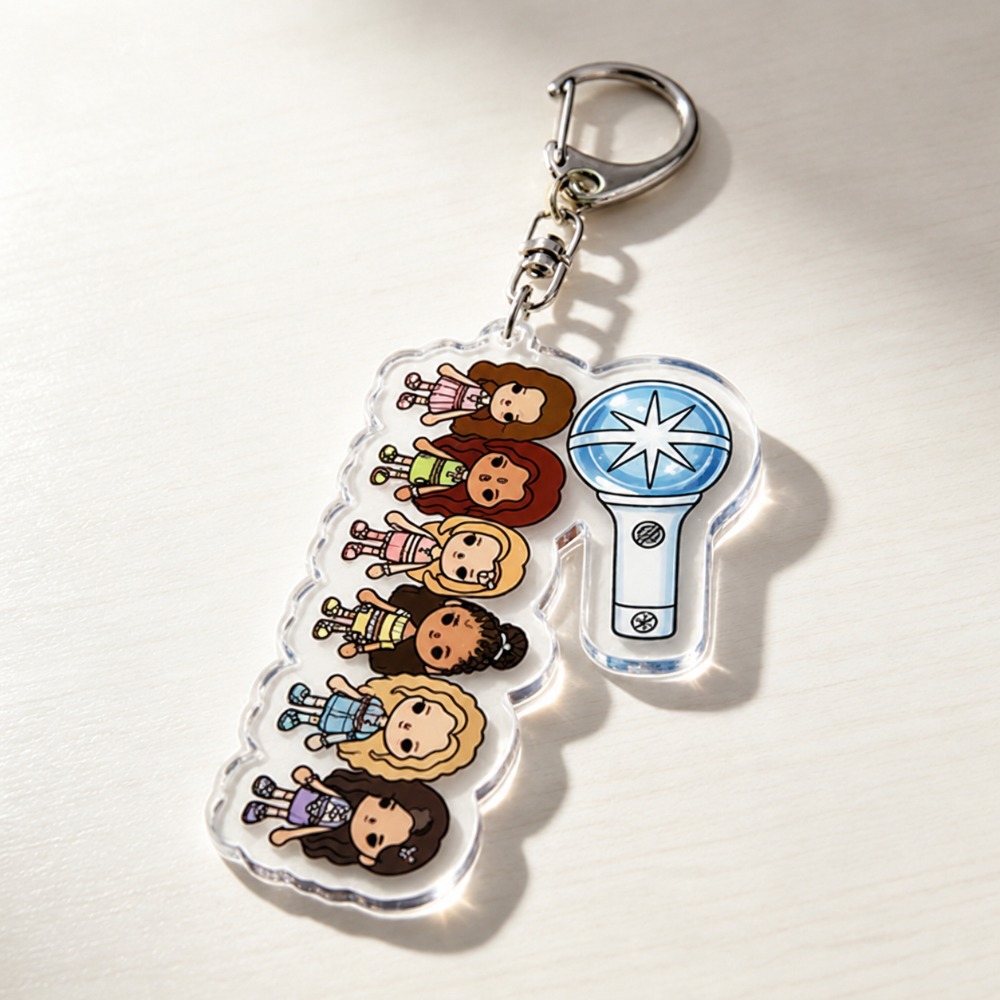 Jewelry Making Findings - Acessórios de Chaveiro K-pop Katseye, Charms