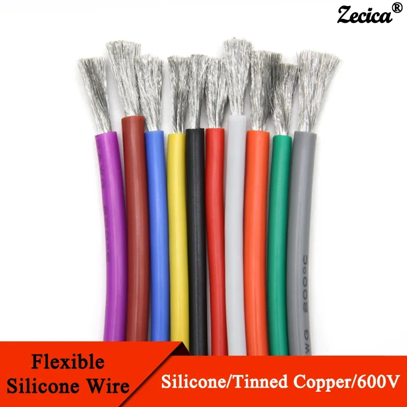 Wire 22 Gauge Copper - Cabo Resistente ao Calor 1M/5M 30