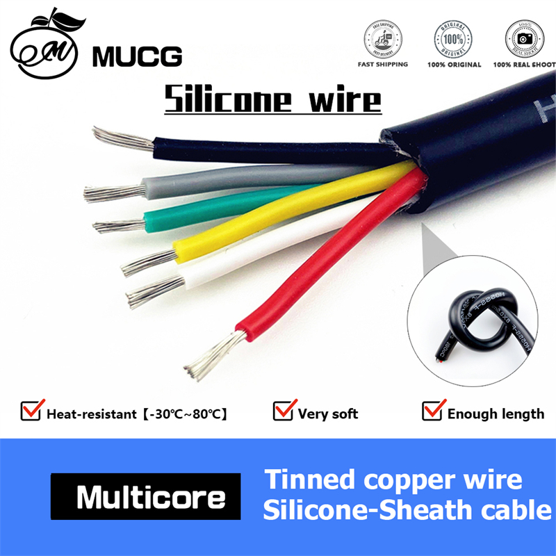 Wire 22 Gauge Copper - Cabo de Silicone Resistente ao Calor