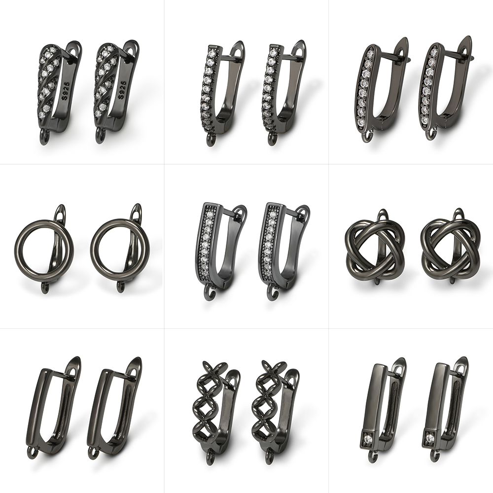 Jewelry Making Findings - YANASI 1 Par de Ganchos de