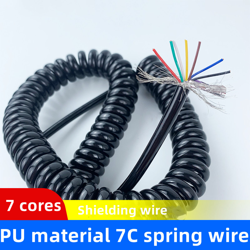 Wire 22 Gauge Copper - PUR Primavera Fio de Blindagem Cabo,