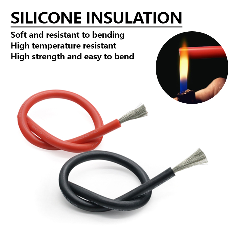 Fios de borracha de silicone m - Wire 22 Gauge Copper avaliação e preço