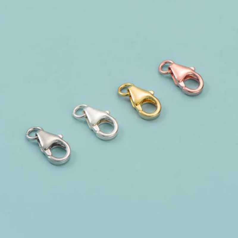 2 pçs genuíno real puro sólido - Jewelry Making Findings avaliação e preço