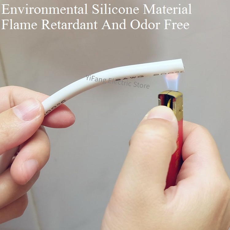 Fio de borracha de silicone su - Wire 22 Gauge Copper avaliação e preço