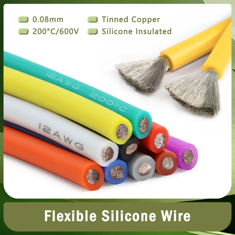 Fio de silicone ultra macio de - Wire 22 Gauge Copper avaliação e preço