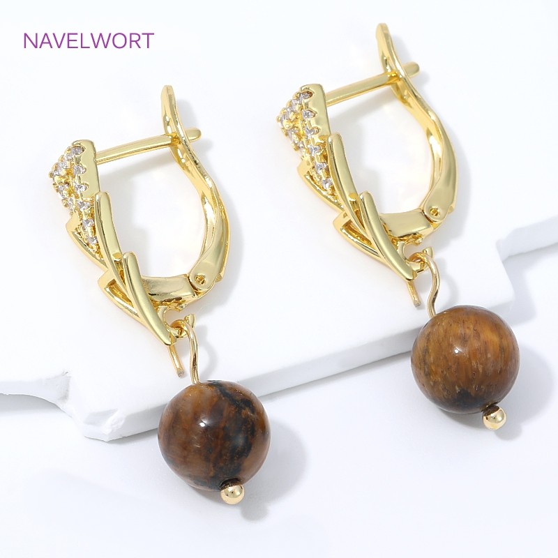 Gancho de Brinco Banhado a Our - Jewelry Making Items avaliação e preço