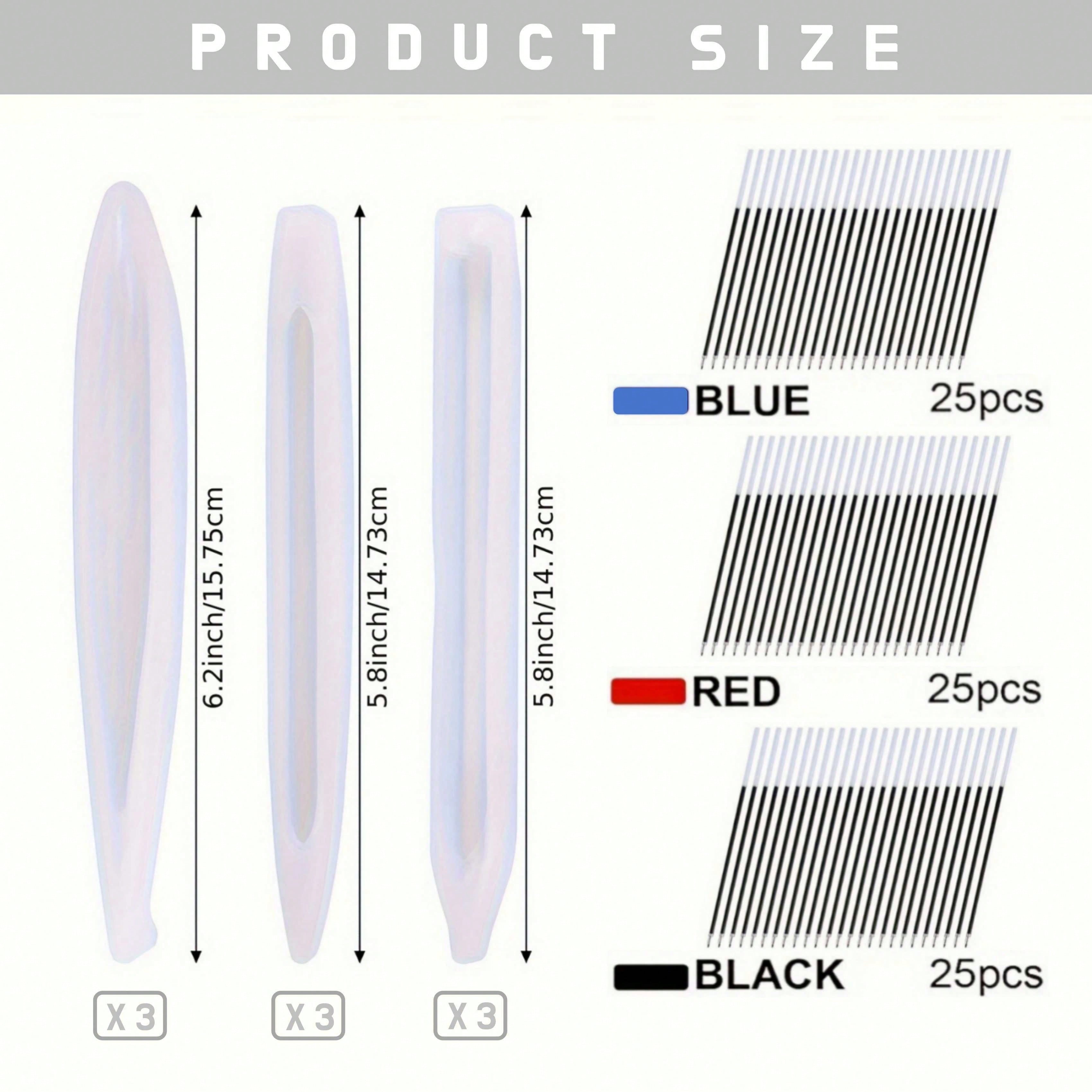 9 Peças de Moldes de Silicone  - Jewelry Making Experience avaliação e preço