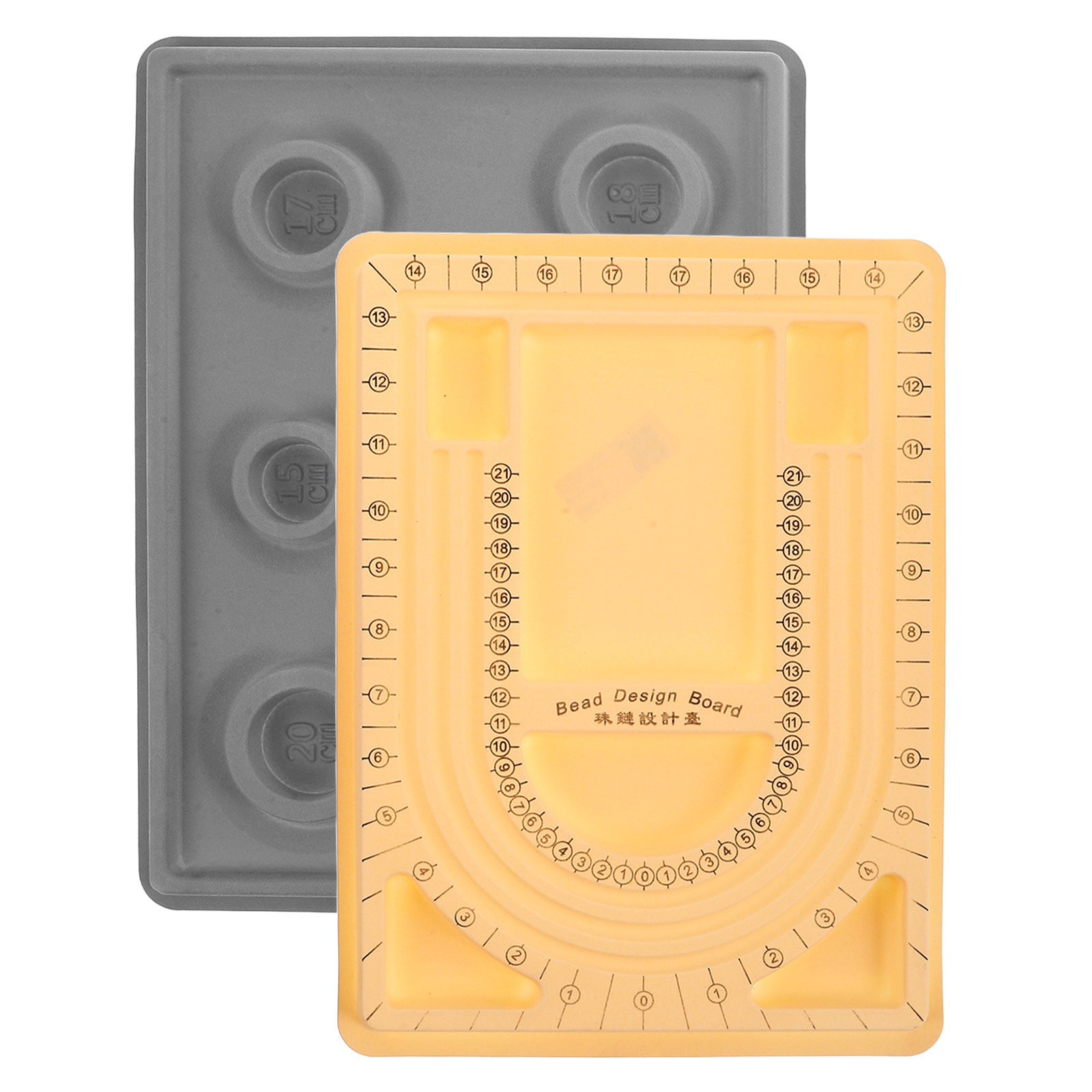 2 Peças de Bandeja para Design - Jewelry Making Board avaliação e preço
