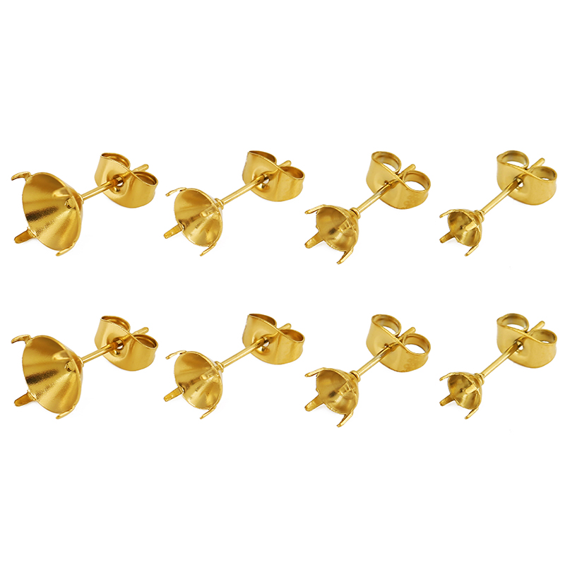 20 peças de Bases para Brincos - Jewelry Making With Stones avaliação e preço