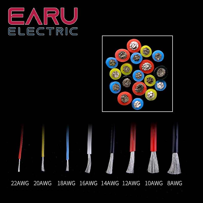 Cabo de fio de silicone elétri - Wire 22 Gauge Copper avaliação e preço