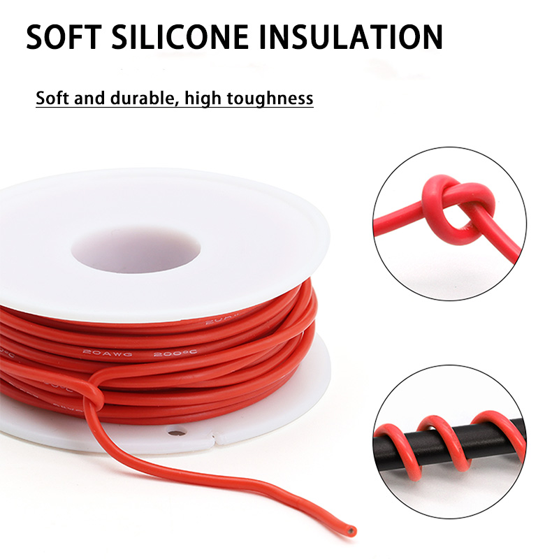 Kit em Caixa de Fios de Silico - Wire 22 Gauge Copper avaliação e preço