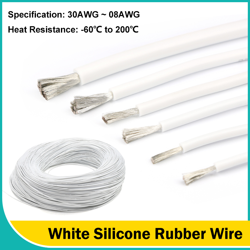 Fios de borracha de silicone f - Wire 22 Gauge Copper avaliação e preço