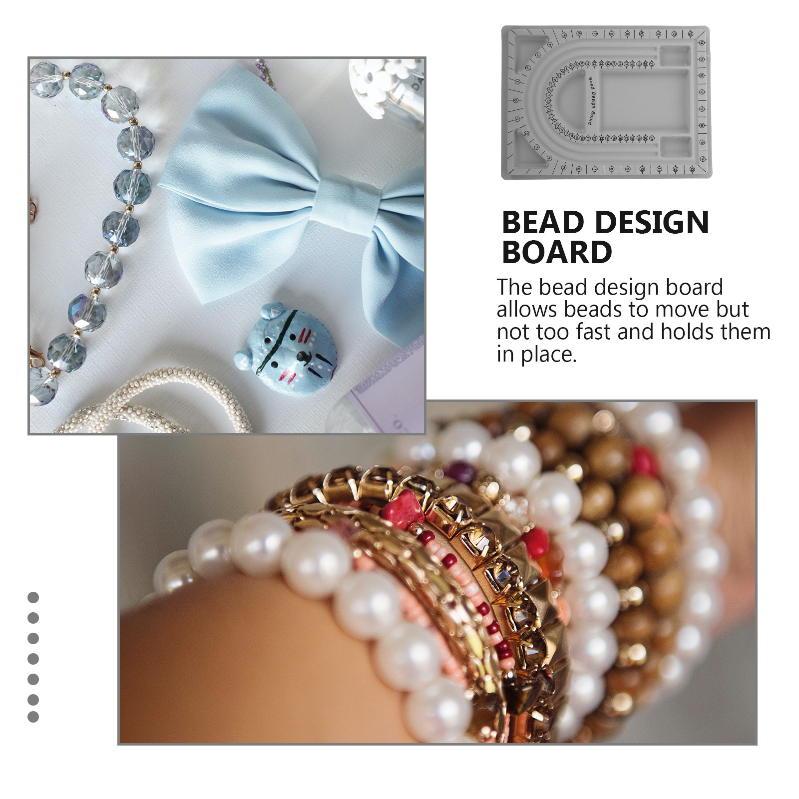 2 Peças Tabuleiro Organizador  - Jewelry Making Board avaliação e preço