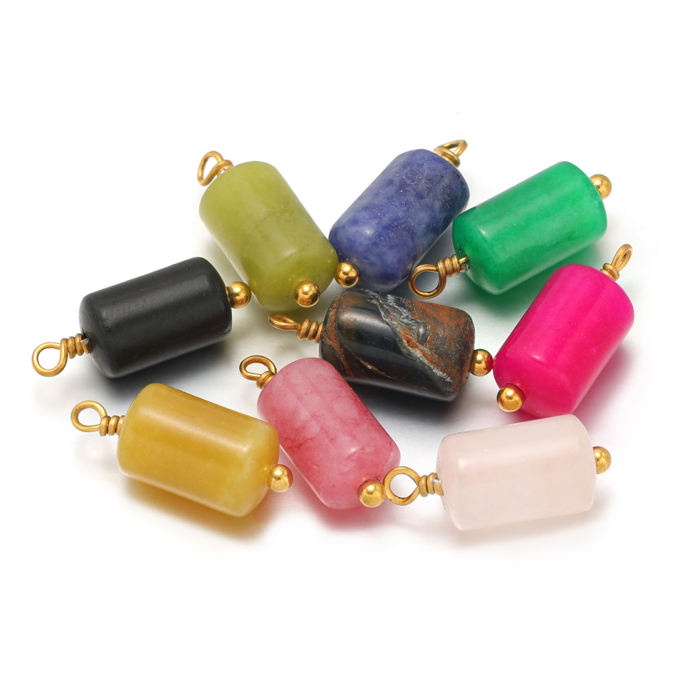 10 pçs de aço inoxidável pedra - Jewelry Making With Stones avaliação e preço