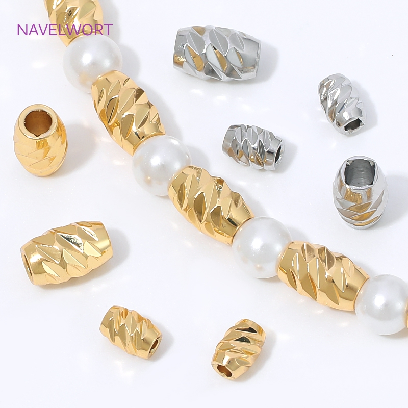 Contas espaçadoras de latão 4/ - Jewelry Making Items avaliação e preço